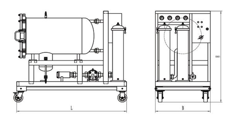 聚結(jié)脫水濾油機(jī)